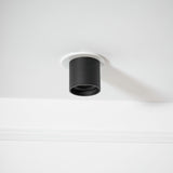 Aluminum surface mount downlight with a deep inset acrylic lens, view 50