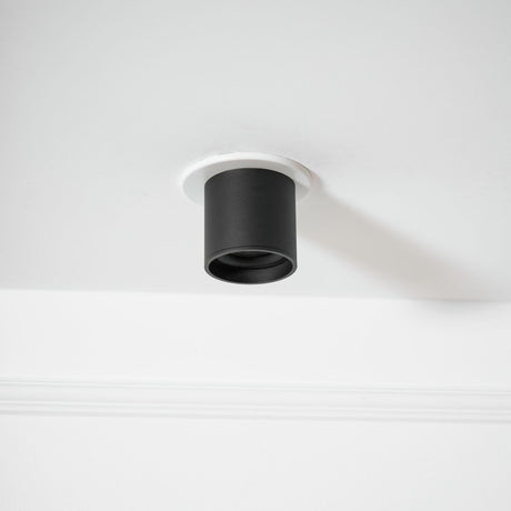 Aluminum surface mount downlight with a deep inset acrylic lens, view 50