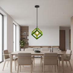 Modern Pendant Lights With Wood And Iron For Kitchens Dining