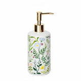 Modern White Soap Dispenser - 430ml Ceramic Pump for Moisturizer & Liquid Soap - ceramic soap dispenser - Hurbane Home