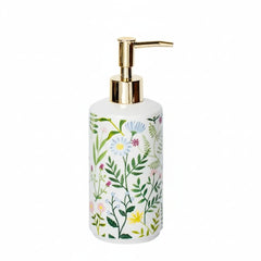 Modern White Soap Dispenser - 430ml Ceramic Pump for Moisturizer & Liquid Soap - ceramic soap dispenser - Hurbane Home