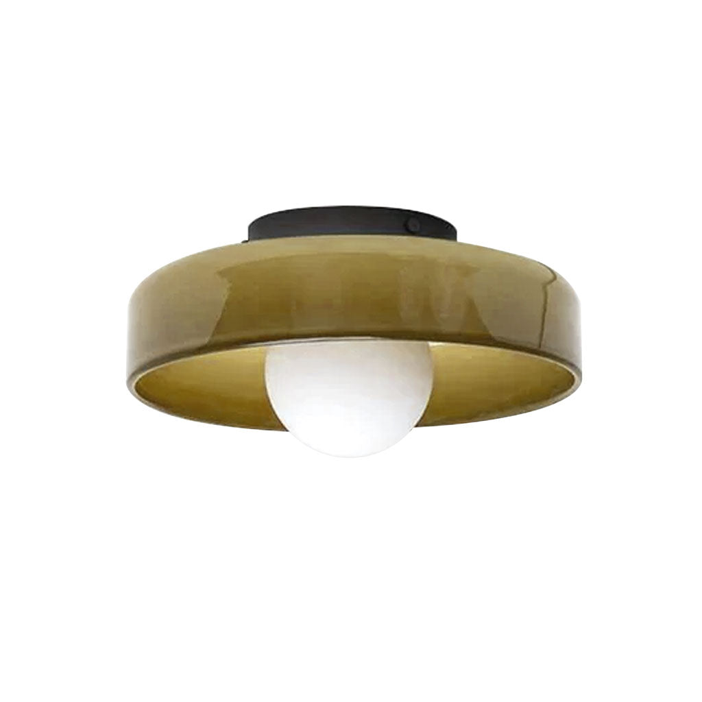 Morrow Disc Ceiling Light Wall Lamp Glass Iron Shade G9
