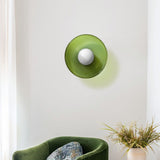 Morrow Disc Ceiling Light Wall Lamp Glass Iron Shade G9