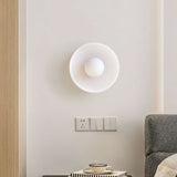 Morrow Disc Ceiling Light Wall Lamp Glass Iron Shade G9