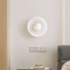 Morrow Disc Ceiling Light Wall Lamp Glass Iron Shade G9
