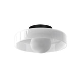 Morrow Disc Ceiling Light Wall Lamp Glass Iron Shade G9