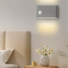 Motion sensor wall light side profile