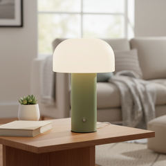 Mushroom Table Lamp with Cozy Silicone Glow for Bedroom Bar