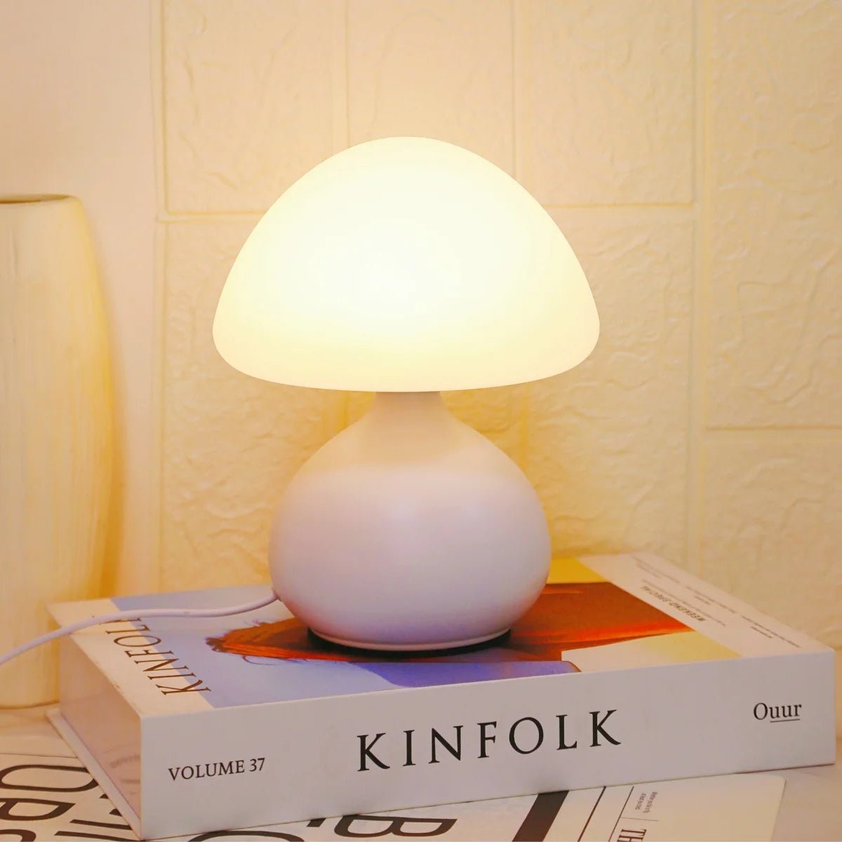 Mushroom Style Table Lamp - LED Night Light for Cozy Bedroom Decor - Mushroom Table Lamp - Hurbane Home