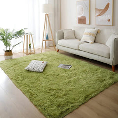 Non Slip Shaggy Rug – Plush Thick Shag Floor Rugs for Bedroom - Hurbane Home