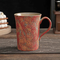 Nordic Ceramic Mug - Vintage Coffee Design with Heat - Resistant Handle - Vintage Coffee Mugs - Hurbane Home
