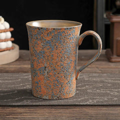 Nordic Ceramic Mug - Vintage Coffee Design with Heat - Resistant Handle - Vintage Coffee Mugs - Hurbane Home