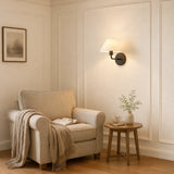 Nordic fabric cone wall sconce supplementary product view 5