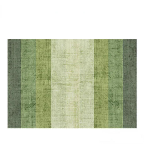 Nordic living room carpet featuring soft green gradient design