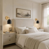 Nordic minimalist glass dome wall sconce colour option view 15
