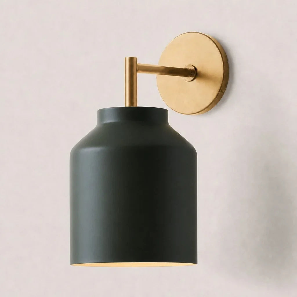 Nordic minimalist glass dome wall sconce alternative angle view 31