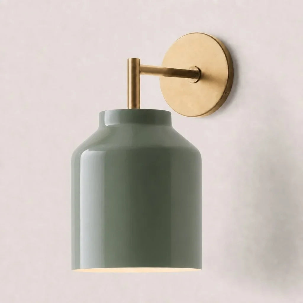 Nordic minimalist glass dome wall sconce colour option view 33