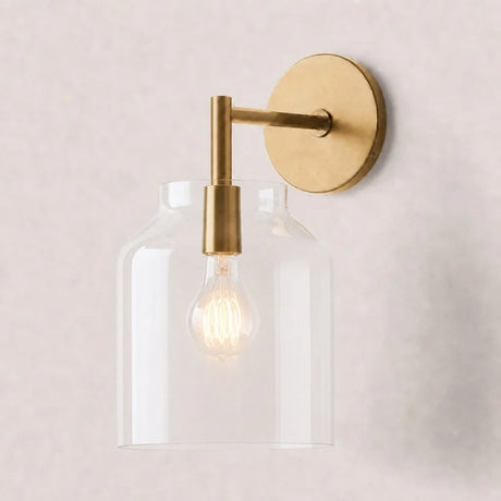 Nordic minimalist glass dome wall sconce supplementary product view 41