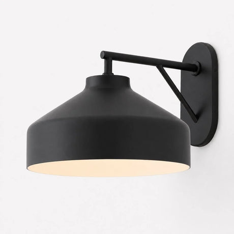 Nordic minimalist glass dome wall sconce alternative angle view 49
