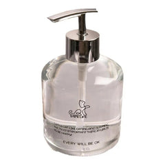Nordic Soap Dispenser - Stylish Glass Refillable Hand Wash Bottle for Bathrooms - glass soap dispenser - Hurbane Home