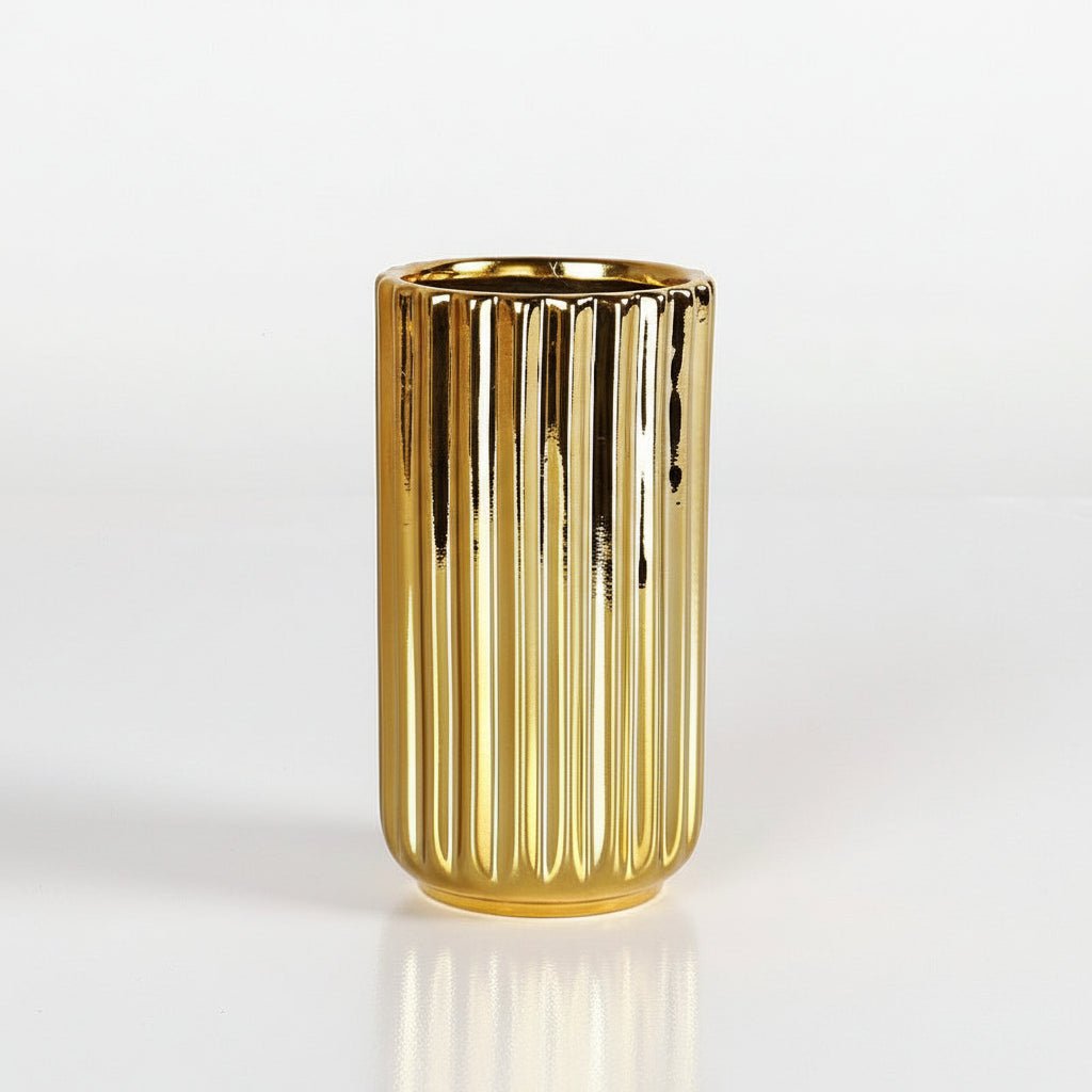 Nordic Style Ceramic Vase - Textured Design for Elegant Home Decor - Textured Ceramic Vase - Hurbane Home