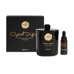 Oil Diffuser Gift Set - Luxury Aromatherapy Set with Reed Sticks for Relaxation - oil reed diffuser - Hurbane Home