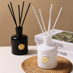 Oil Diffuser Gift Set - Luxury Aromatherapy Set with Reed Sticks for Relaxation - oil reed diffuser - Hurbane Home
