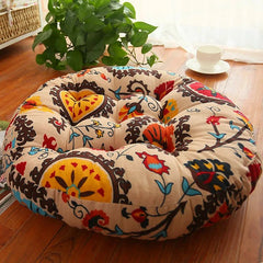 Organic Cotton Cushions - Japanese Floor Seat for Natural Comfort - Japanese Floor Cushions - Hurbane Home