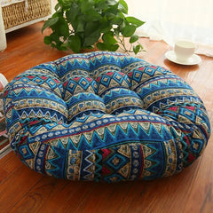 Organic Cotton Cushions - Japanese Floor Seat for Natural Comfort - Japanese Floor Cushions - Hurbane Home