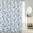 Organic Cotton Shower Curtain - Eco - Friendly Fabric for Stylish Bathroom Decor - fabric shower curtain - Hurbane Home