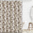 Organic Cotton Shower Curtain - Eco - Friendly Fabric for Stylish Bathroom Decor - fabric shower curtain - Hurbane Home