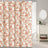 Organic Cotton Shower Curtain - Eco - Friendly Fabric for Stylish Bathroom Decor - fabric shower curtain - Hurbane Home