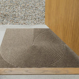 Minimal design outdoor entry door mats for home entrances