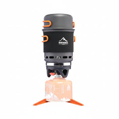 Outdoor Gas Burner Stove - Portable Backpacking Stove for Efficient Camp Cooking - Backpacking Camp Stove - Hurbane Home