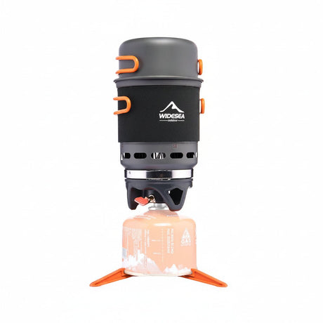 Outdoor Gas Burner Stove - Portable Backpacking Stove for Efficient Camp Cooking - Backpacking Camp Stove - Hurbane Home