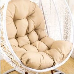 Outdoor Hanging Egg Chair Cushion - Weatherproof, Comfortable Support for Garden Relaxation - Egg Chair Cushion - Hurbane Home