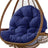 Outdoor Hanging Egg Chair Cushion - Weatherproof, Comfortable Support for Garden Relaxation - Egg Chair Cushion - Hurbane Home