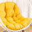 Outdoor Hanging Egg Chair Cushion - Weatherproof, Comfortable Support for Garden Relaxation - Egg Chair Cushion - Hurbane Home