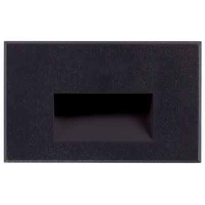 Recessed stair fixture installed as 120 volt led step lights