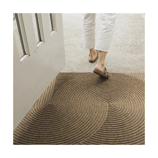 Scandinavian style outdoor rubber door mats for entryways
