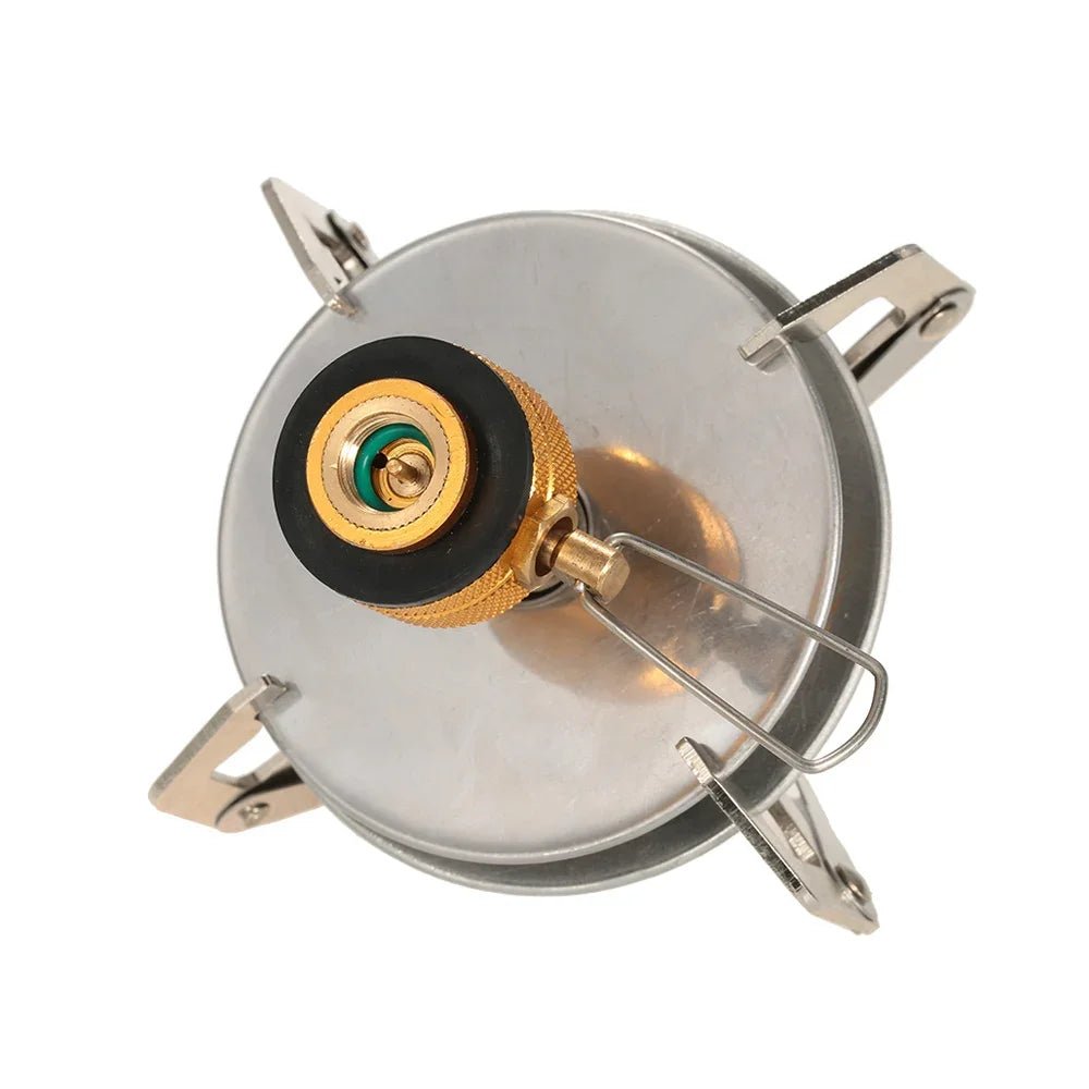 Outdoor Single Burner Propane Stove - Compact Camping Gas Stove for Portable Cooking - Camping Gas Stove - Hurbane Home