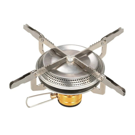 Outdoor Single Burner Propane Stove - Compact Camping Gas Stove for Portable Cooking - Camping Gas Stove - Hurbane Home