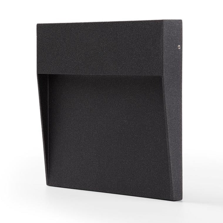 Angled product view showing the depth of the square step light