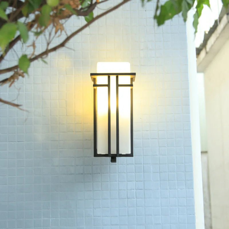 Outdoor Wall Lights – Modern Minimalist Up Down LED Wall Lamp - Outdoor Wall Sconce - Hurbane Home
