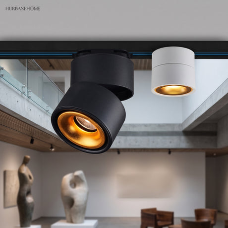 Modern Nordic Ceiling Light ELVI HOME LED styled in a room setting