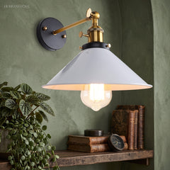 Modern Nordic Wall Lamp Oxnard 1-Light styled in a room setting