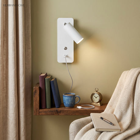 Modern Nordic Wall Lamp LED 1-Light styled in a room setting
