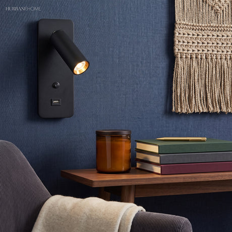 Modern Nordic Wall Lamp LED 1-Light styled in a room setting