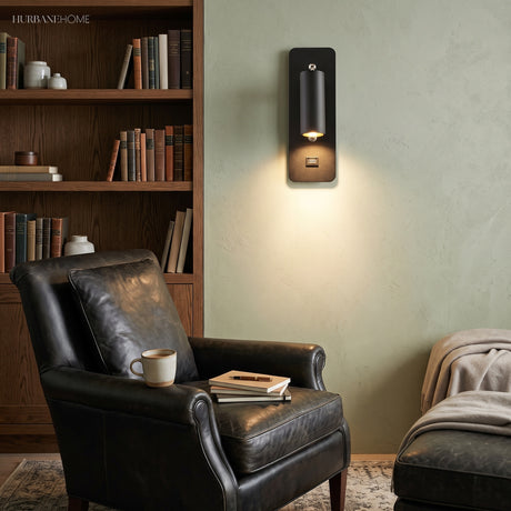 Modern Nordic Wall Lamp LED 1-Light styled in a room setting