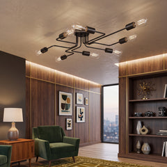 Modern Nordic Sputnik Chandelier